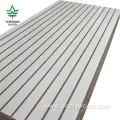 Custom Wholesale 4x8 Feet 18mm Slot Wall Laminated Melamine MDF Slatwall Panel